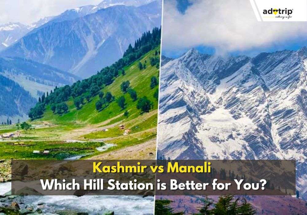 Kashmir vs Manali